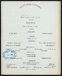 TIFFIN [held by] TOYO KISEN KAISHA [at] EN ROUTE ABOARD HONG KONG MARU (SS;)
