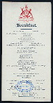BREAKFAST [held by] CHICAGO BEACH HOTEL [at]  (HOTEL;)