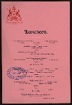 LUNCHEON [held by] CHICAGO BEACH HOTEL [at]  (HOTEL;)