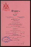 DINNER [held by] CHICAGO BEACH HOTEL [at]  (HOTEL;)