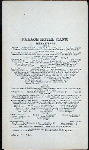 BREAKFAST [held by] PALACE HOTEL CAFE [at] "[SAN FRANCISCO,CA]" (HOTEL;)