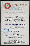 LUNCHEON [held by] SOUTHERN PACIFIC COMPANY [at] SUNSET OGDEN & SHASTA ROUTES (RR;)