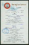 DINNER [held by] SOUTHERN PACIFIC COMPANY [at] SUNSET OGDEN & SHASTA ROUTES (RR;)