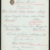 LUNCH [held by] ROUND TABLE CLUB [at] [THE KNICKERBOCKER CLUB?] ("OTHER,(PRIVATE CLUB);")