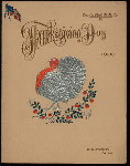 THANKSGIVING DAY DINNER [held by] PACIFIC MAIL S.S. CO. [at] "ON BOARD S.S. ""CHINA""" (SS;)