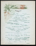 THANKSGIVING DAY DINNER [held by] SAVOY HOTEL [at] "PHILADELPHIA, PA" (HOTEL;)