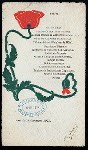 DINNER [held by] SHEPHEARD'S HOTEL [at]  ((FOREIGN?))