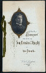 BANQUET [held by] FRIENDS OF HON ERASTUS C KNIGHT [at] "HOTEL IROQUOIS,BUFFALO, NY" (HOTEL;)