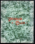 BANQUET [held by] 'POSSUM CLUB [at] "GRISWOLD HOUSE, DETROIT, MI" (HOTEL;)