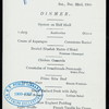 DINNER [held by] USMS NEW YORK [at] EN ROUTE ABOARD NEW YORK (SS;)
