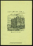 DINNER [held by] CONGRESS HALL [at] SYRACUSE NY (HOTEL;)