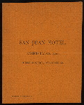 CHRISTMAS DINNER [held by] SAN JUAN HOTEL [at] "ORLANDO, FL" (HOTEL)