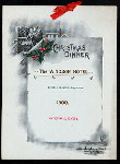 CHRISTMAS DINNER [held by] WINDSOR HOTEL [at] "JACKSONVILLE,FLORIDA" (HOTEL)