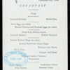 BREAKFAST [held by] U.S.M.S. [at] "ON BOARD ""NEW YORK""" (SS;)