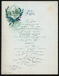 CHRISTMAS DINNER [held by] EBBITT HOUSE [at] "WASHINGTON, D.C." (HOTEL;)