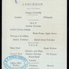 LUNCHEON [held by] U.S.M.S. [at] "ON BOARD ""NEW YORK""" (SS;)