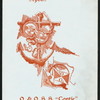 CHRISTMAS DINNER [held by] O. AND O.S.S. COPTIC [at] EN ROUTE ABOARD COPTIC? (SS?;)