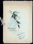 CHRISTMAN DINNER [held by] DAKOTA; THE [at] "NEW YORK, NY" (HOTEL;)