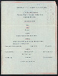 CHRISTMAS DINNER [held by] HEADQUARTERS 47TH INFANTRY U.S. VOLUNTEERS [at] "U.S.MILITARY HOSPITAL, SORSOGON, LUZON P.I." (FOR;)