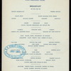 BREAKFAST [held by] STANTON HOUSE [at] "CHATTANOGGA,TENN." (HOTEL)