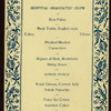 DINNER [held by] HOSPITAL GRADUATES' CLUB [at] "HOTEL MANHATTAN, NY" (HOTEL)