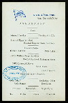 BREAKFAST [held by] U.S.M.S. [at] "ABOARD ""NEW YORK""" (SS;)