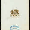 DINNER [held by] VICTORIA THE [at] "CHICAGO, IL" (HOTEL;)