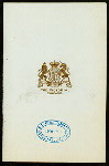 DINNER [held by] VICTORIA THE [at] "CHICAGO, IL" (HOTEL;)