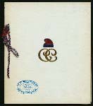 FIRST BANQUET, THE [held by] COLUMBIA CLUB OF INDIANAPOLIS [at] "COLUMBIA CLUB, INDIANAPOLIS, OH" (OTHER (CLUB);)