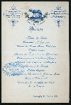 DINNER [held by] GRAND HOTEL DU QUIRINAL [at] "ROME, ITALY" (HOTEL;)