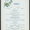 NEW YEARS DAY DINNER [held by] WILLARD'S HOTEL [at] "WASHINGTON, D.C." (HOTEL;)