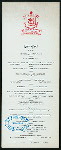 BREAKFAST [held by] COLONIAL HOTEL [at] "CLEVELAND,OH" (HOTEL;)