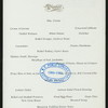 DINNER [held by] ROYAL VICTORIA HOTEL [at] "NASSAU,BAHAMAS" (HOTEL;)