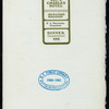 DINNER [held by] ST. CHARLES HOTEL [at] "MILWAUKEE,WI" (HOTEL;)