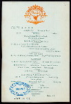 MENU [held by] WINDSOR HOTEL [at] "JACKSONVILLE, FL" (HOTEL;)