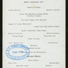 LUNCHEON [held by] ST. CHARLES HOTEL [at] "MILWAUKEE, WI" (HOTEL;)