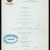 DINNER [held by] NEW YORK ALUMNI ASSOCIATION OF THE UNIVERSITY OF ROCHESTER [at] "SAVOY HOTEL, NEW YORK, NY" (HOTEL;)