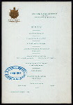 DINNER [held by] NEW YORK ALUMNI ASSOCIATION OF THE UNIVERSITY OF ROCHESTER [at] "SAVOY HOTEL, NEW YORK, NY" (HOTEL;)