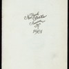 ANNUAL BANQUET [held by] NEW YORK STATE BAR ASSOCIATION [at] "TEN EYCK HOTEL, ALBANY, NY" (HOTEL;)
