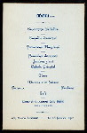 DINNER & DANCE FOR DAUGHTER] [held by] [MRS. H. MC K. TWOMBLEY] [at] "684 FIFTH AVENUE, NEW YORK, NY" (OTHER (PRIVATE HOME);)