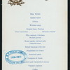 DINNER [held by] TWILIGHT CLUB [at] [ST.DENIS] (CLUB)