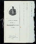 SIXTIETH ANNIVERSARY BANQUET [held by] BROADWAY TABERNACLE [at] "[?NEW YORK, NY?]"