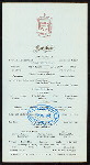 LUNCHEON [held by] COLONIAL HOTEL [at] "NASSAU, N.P. BAHAMAS" (HOTEL;)