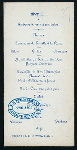 ?REUNION?] [held by] AMHERST ALUMNI ASSOCIATION [at] "SHERRY'S, NEW YORK, NY" (REST;)