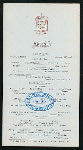 LUNCHEON [held by] HOTEL COLONIAL [at] "NASSAU, THE BAHAMAS" (FOR;)