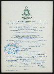 DINNER] [held by] TAMPA BAY HOTEL [at] "TAMPA,FLA." (HOTEL)