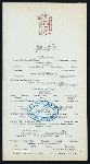 LUNCHEON [held by] COLONIAL HOTEL [at] "NASSAU,BAHAMAS" (HOTEL)