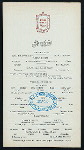 LUNCHEON [held by] COLONIAL HOTEL [at] "NASSAU,BAHAMAS" (HOTEL)