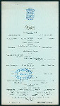 DINNER [held by] COLONIAL HOTEL [at] "NASSAU,BAHAMAS" (HOTEL)