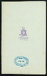 DINNER [held by] TAMPA BAY HOTEL [at] "TAMPA,FLA." (HOTEL)